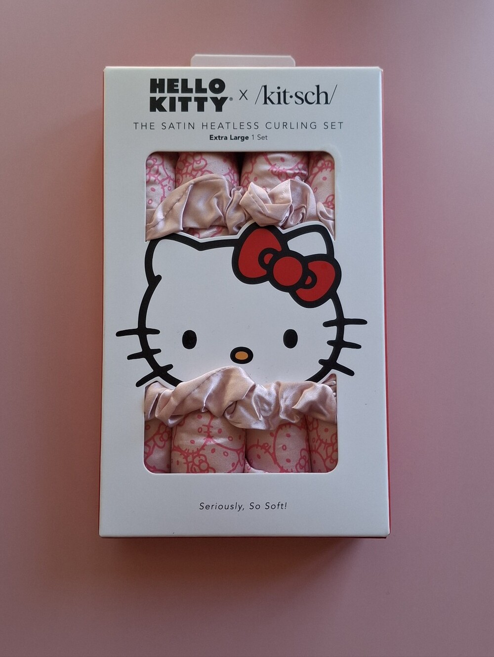 ❤️ Hello Kitty x Kitsch Heatless Hair Curling Set